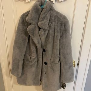 SAM EDELMAN Faux Fur Jacket